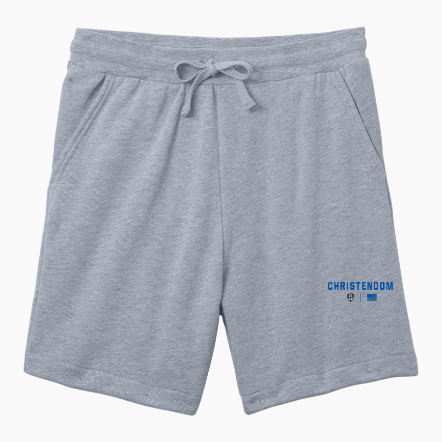 Christendom College Online Store <span class="pdp-name-mascot">Christendom College Crusaders</span> BELLA+CANVAS Unisex Sponge Fleece Sweatshort