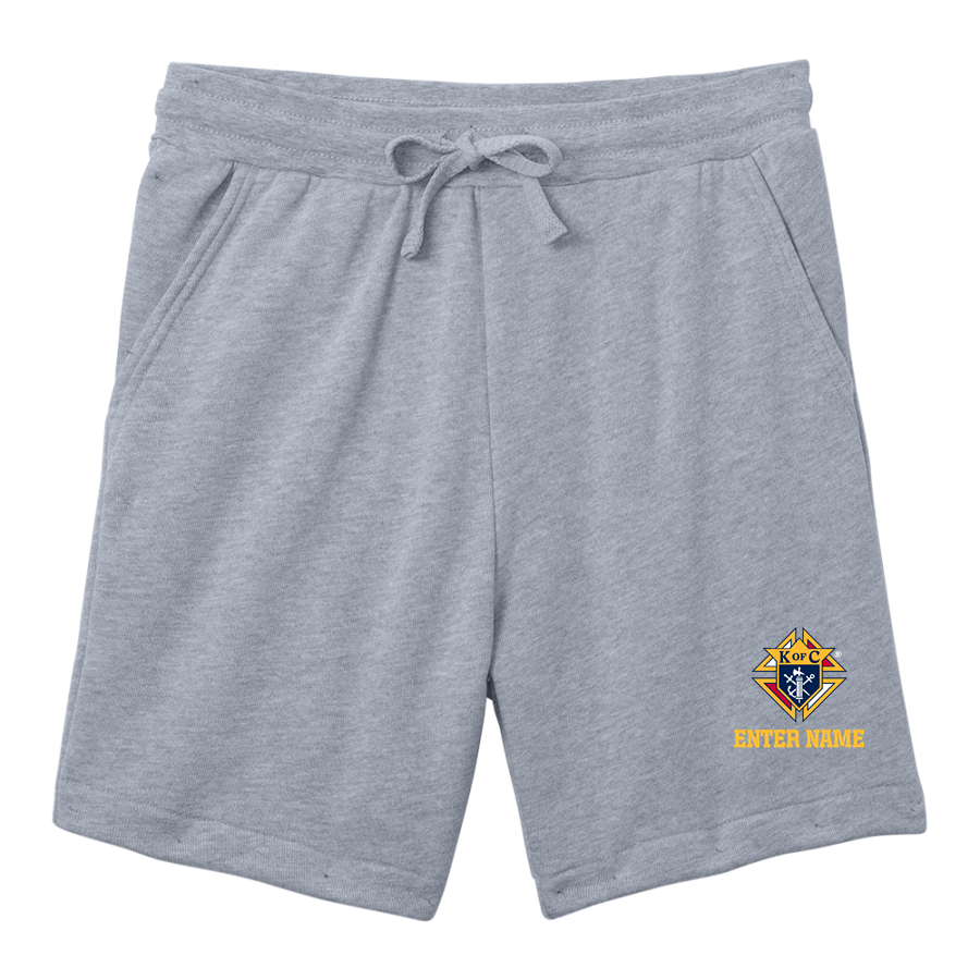 St. Catharine St. Catharine Knight <span class="pdp-name-mascot">St. Catharine Knights of Columbus</span> BELLA+CANVAS Unisex Sponge Fleece Sweatshort