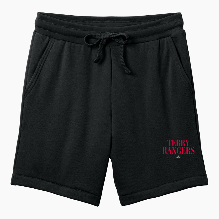 TERRY HIGH SCHOOL RANGERS <span class="pdp-name-mascot">TERRY RANGERS</span> BELLA+CANVAS Unisex Sponge Fleece Sweatshort
