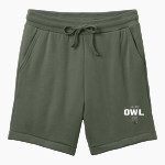 Mid-Pacific Owls <span class="pdp-name-mascot">Mid-Pacific Owls</span> BELLA+CANVAS Unisex Sponge Fleece Sweatshort Front Thumbnail