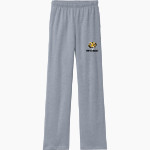 PRAIRIE GROVE HIGH SCHOOL TIGERS <span class="pdp-name-mascot">PRAIRIE GROVE TIGERS</span> BELLA+CANVAS Unisex Sponge Fleece Straight Leg Sweatpant Front Thumbnail