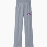 MILL RIVER UNION HIGH SCHOOL MINUTEMEN BELLA+CANVAS Unisex Sponge Fleece Straight Leg Sweatpant Front Thumbnail