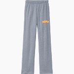 Flatirons Bison <span class="pdp-name-mascot">Flatirons Bison</span> BELLA+CANVAS Unisex Sponge Fleece Straight Leg Sweatpant Front Thumbnail