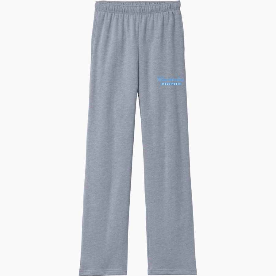 Wilkes-barre Area Wolfpack BELLA+CANVAS Unisex Sponge Fleece Straight Leg Sweatpant