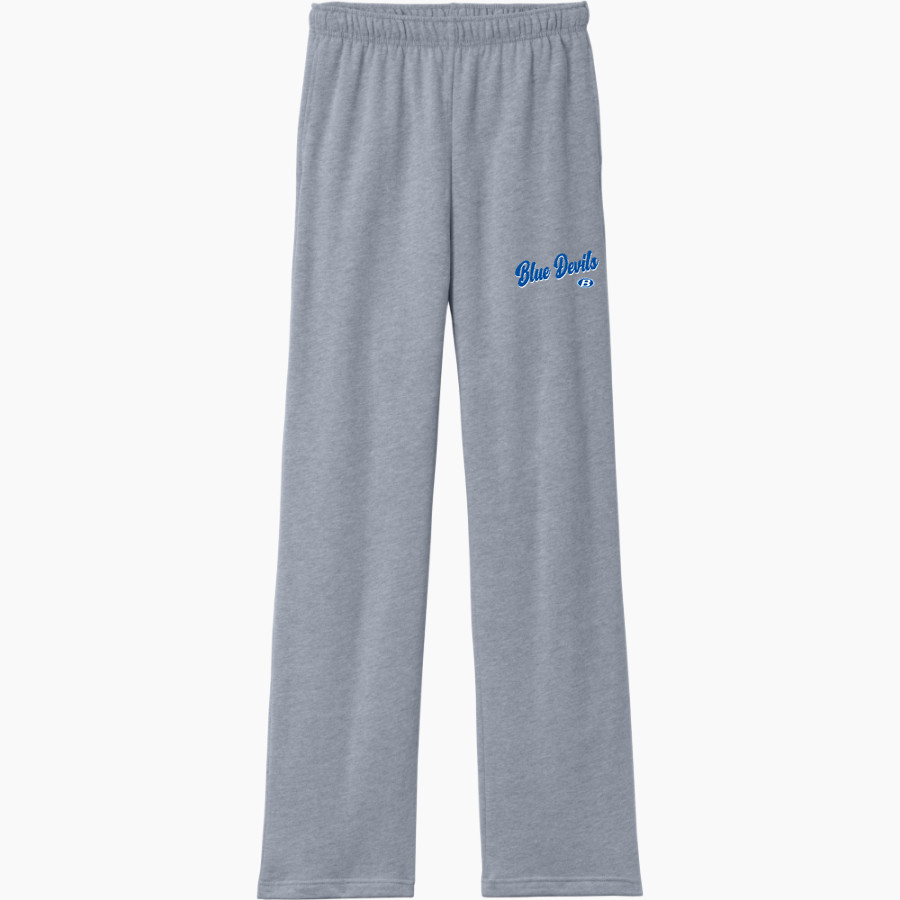 BRUNSWICK ATHLETIC FOUNDATION GO BIG BLUE <span class="pdp-name-mascot">BRUNSWICK BLUE DEVILS</span> BELLA+CANVAS Unisex Sponge Fleece Straight Leg Sweatpant
