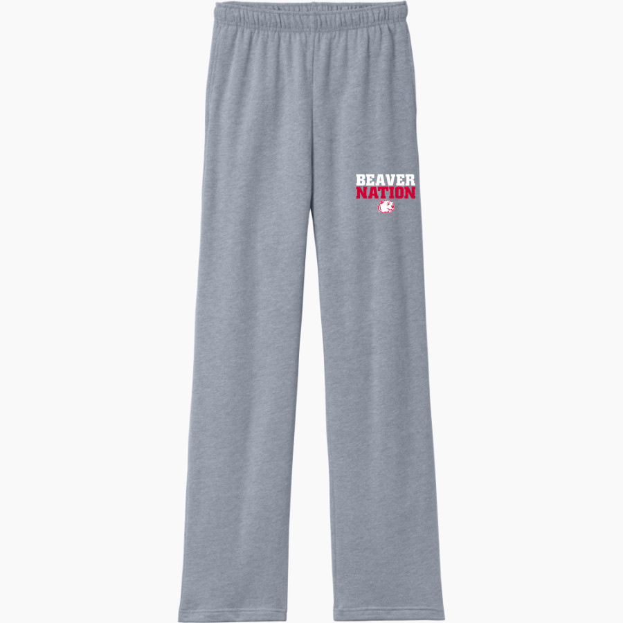 Minot State Beavers <span class="pdp-name-mascot">Minot State Beavers</span> BELLA+CANVAS Unisex Sponge Fleece Straight Leg Sweatpant