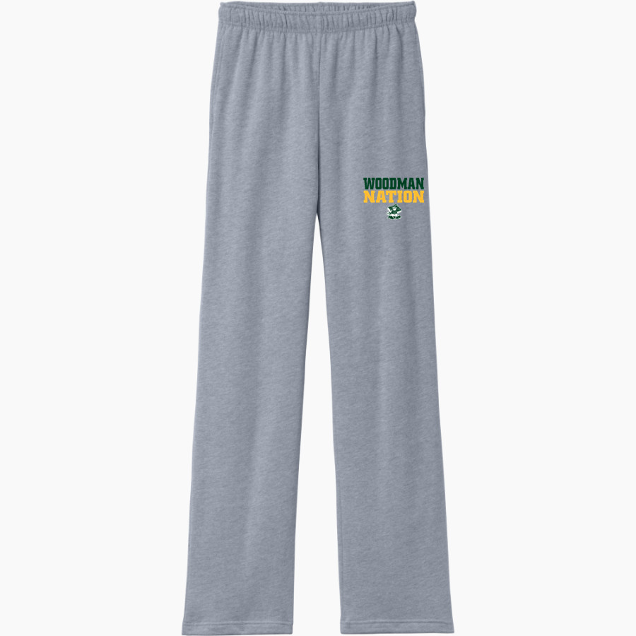 GREENWOOD COMMUNITY HIGH SCHOOL WOODMEN <span class="pdp-name-mascot">GREENWOOD WOODMEN</span> BELLA+CANVAS Unisex Sponge Fleece Straight Leg Sweatpant