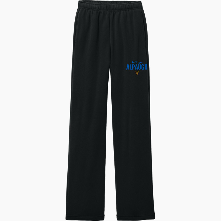 Alpaugh Buffalos <span class="pdp-name-mascot">Alpaugh Unified Buffaloes</span> BELLA+CANVAS Unisex Sponge Fleece Straight Leg Sweatpant