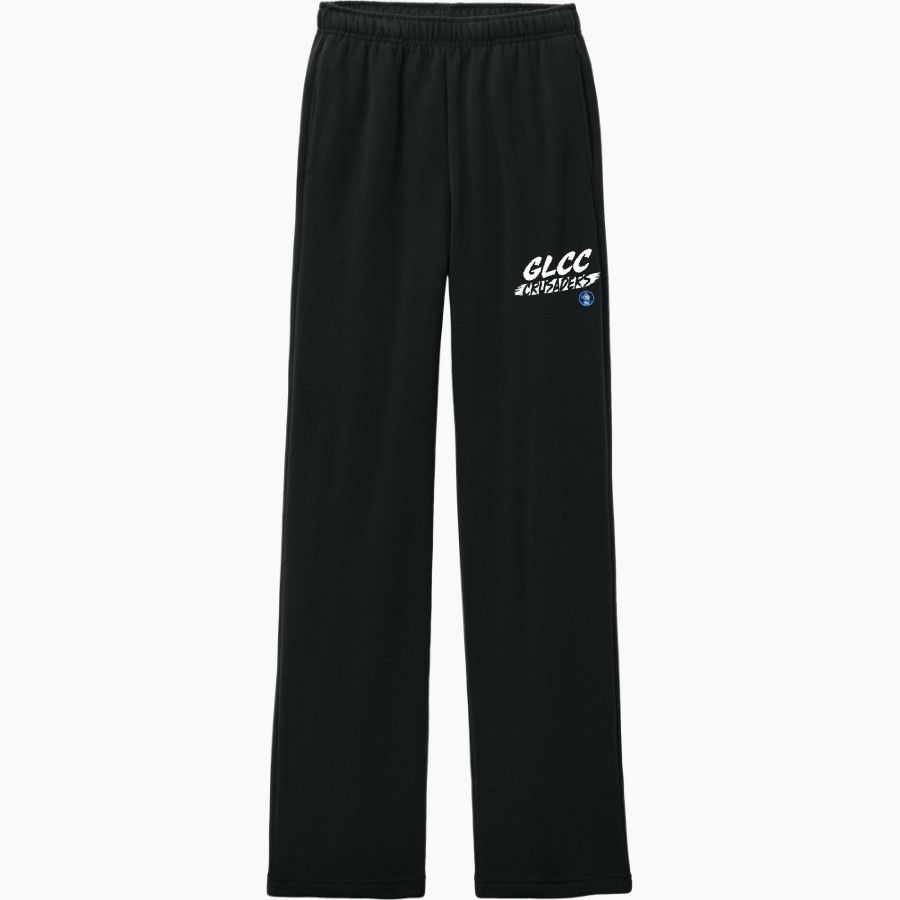 GLCC Crusaders <span class="pdp-name-mascot">Great Lakes Christian College Crusaders</span> BELLA+CANVAS Unisex Sponge Fleece Straight Leg Sweatpant