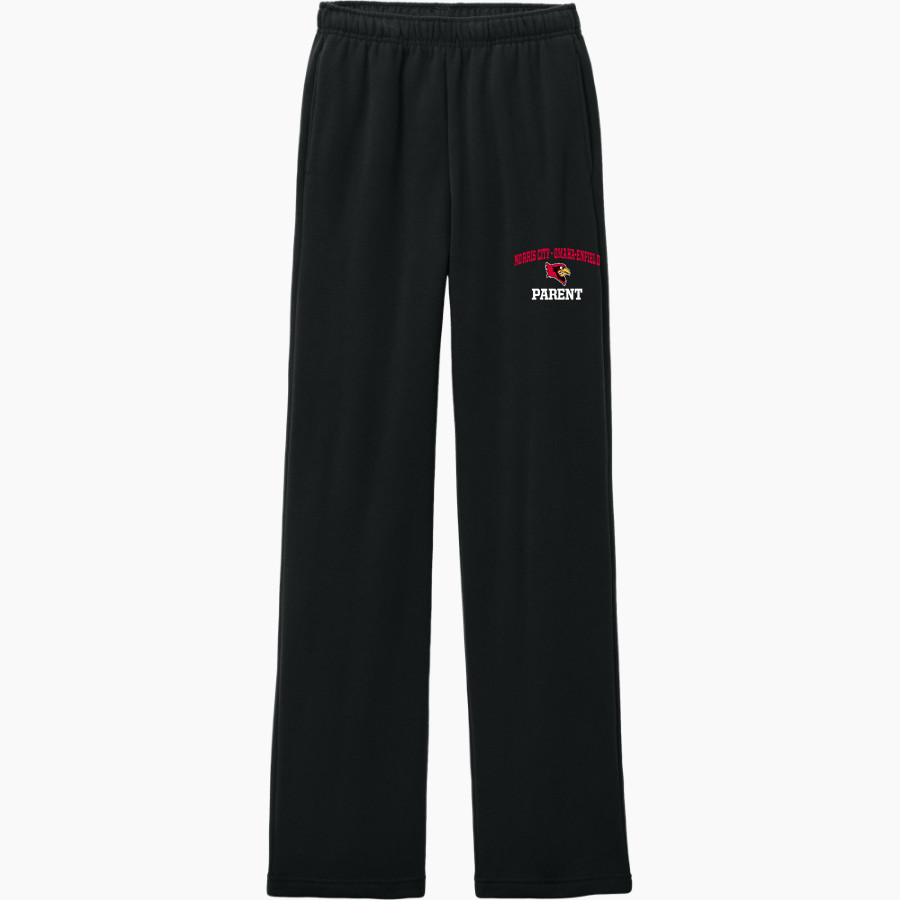 NORRIS CITY-OMAHA-ENFIELD H S FIGHTING CARDINALS BELLA+CANVAS Unisex Sponge Fleece Straight Leg Sweatpant