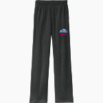 Georgia Athletic Coaches Association <span class="pdp-name-mascot">Georgia Athletic Coaches Association</span> BELLA+CANVAS Unisex Sponge Fleece Straight Leg Sweatpant Front Thumbnail