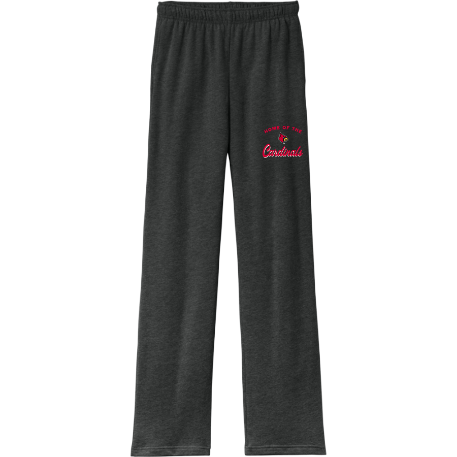 St. Clement Cardinals <span class="pdp-name-mascot">St. Clement School Cardinals</span> BELLA+CANVAS Unisex Sponge Fleece Straight Leg Sweatpant