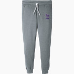 LUFKIN HIGH SCHOOL PANTHERS <span class="pdp-name-mascot">LUFKIN PANTHERS</span> Bella+Canvas Unisex Jogger Sweatpants Front Thumbnail
