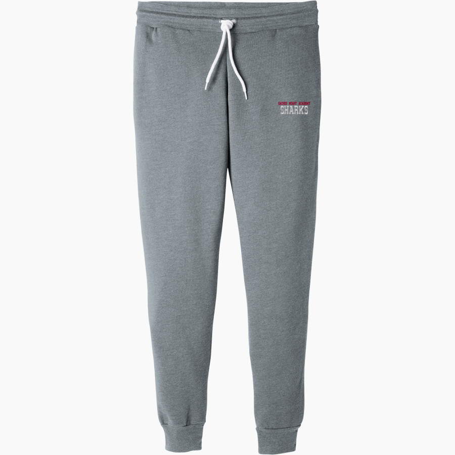 Sacred Heart Academy Sharks <span class="pdp-name-mascot">Sacred Heart Academy Sharks</span> Bella+Canvas Unisex Jogger Sweatpants