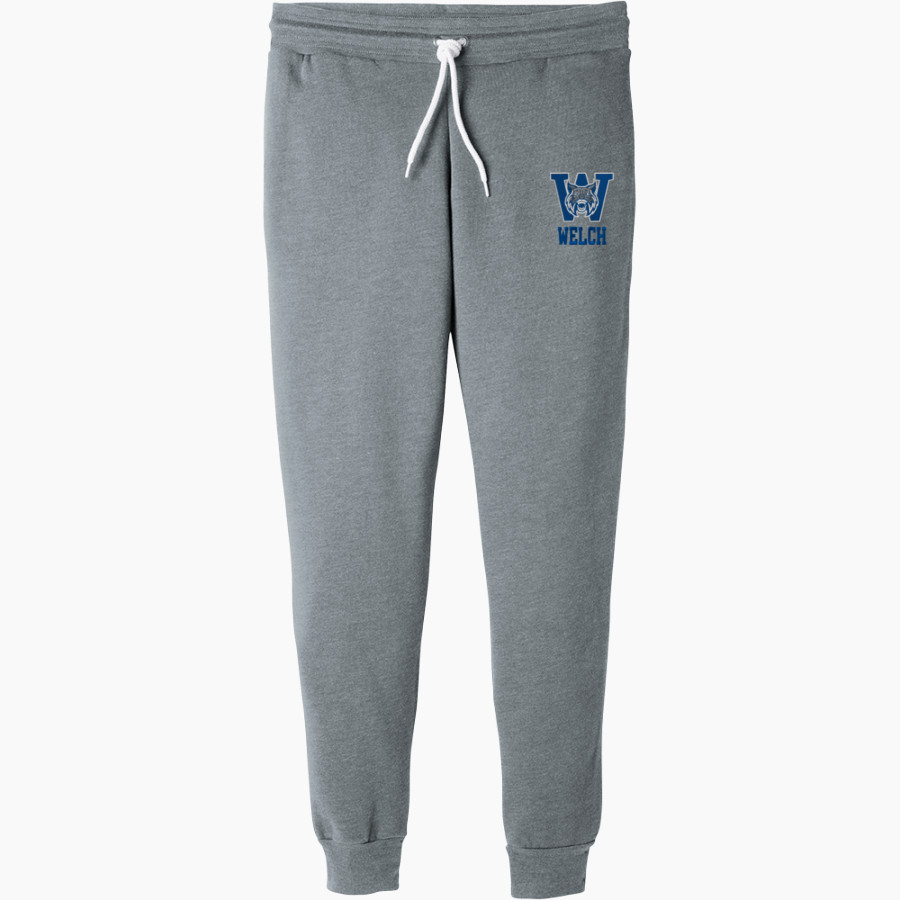 WELCH HIGH SCHOOL WILDCATS Bella+Canvas Unisex Jogger Sweatpants