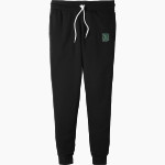 DANVILLE SCHOOL INDIANS Bella+Canvas Unisex Jogger Sweatpants Front Thumbnail