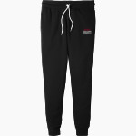 FIRST BAPTIST CHRISTIAN SCHOOL KNIGHTS <span class="pdp-name-mascot">FIRST BAPTIST KNIGHTS</span> Bella+Canvas Unisex Jogger Sweatpants Front Thumbnail