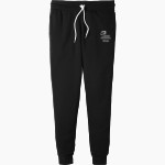 Porter Pandas official sideline store <span class="pdp-name-mascot">Porter Elementary School Pandas</span> Bella+Canvas Unisex Jogger Sweatpants Front Thumbnail