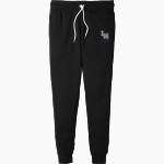 LOS MOLINOS HIGH SCHOOL BULLDOGS Bella+Canvas Unisex Jogger Sweatpants Front Thumbnail