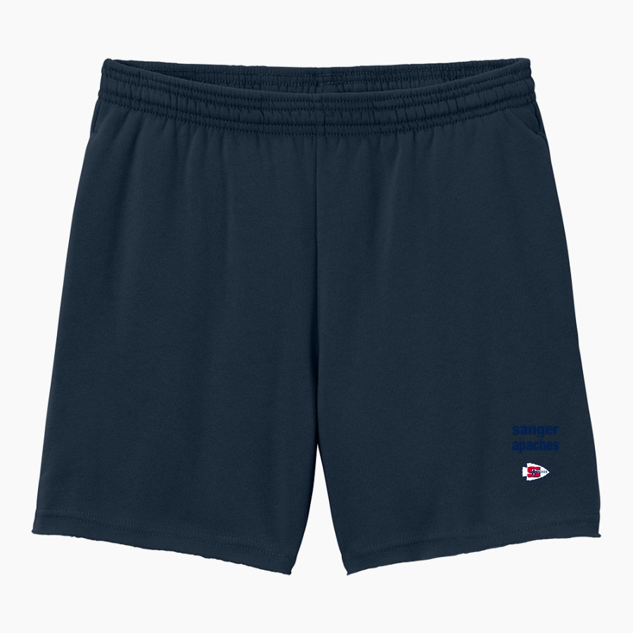 SANGER HIGH SCHOOL APACHES BELLA+CANVAS Women's Cutoff Sweatshort