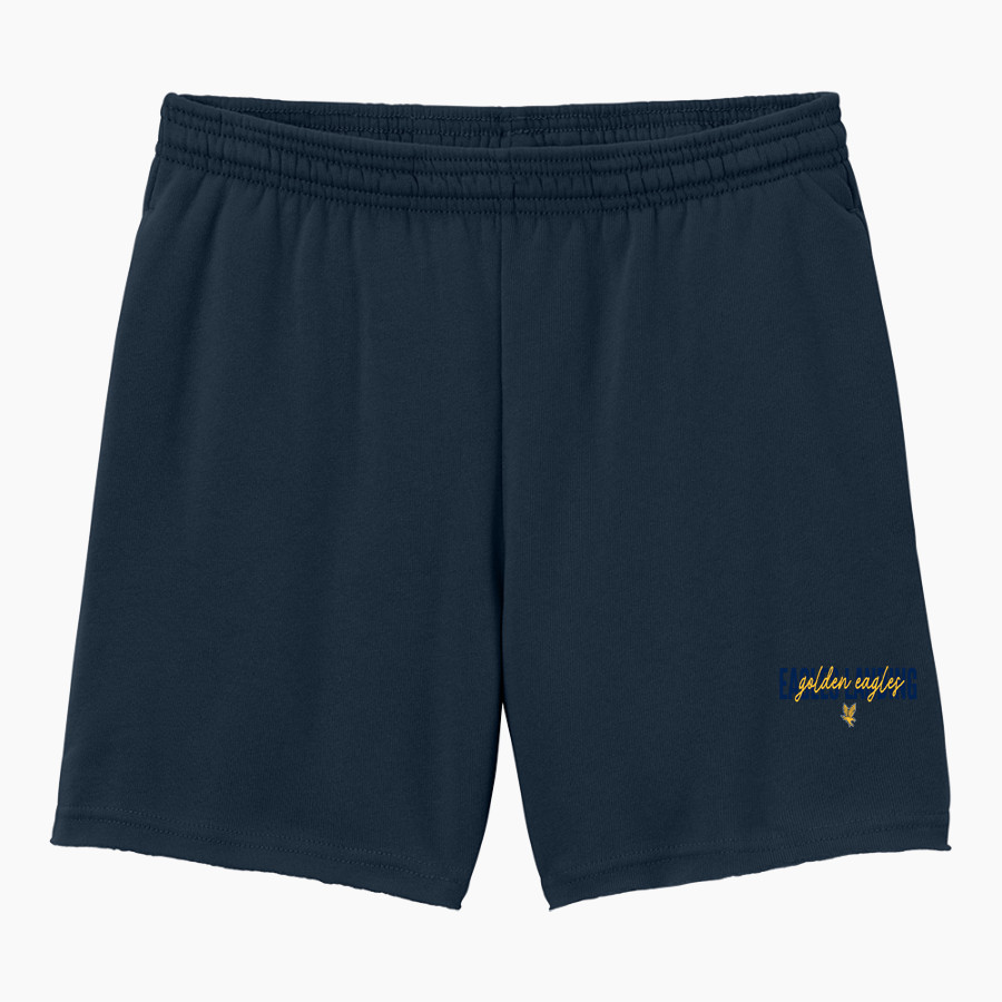 Eagles Landing Golden Eagles BELLA+CANVAS Women's Cutoff Sweatshort