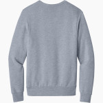 YANTIS HIGH SCHOOL OWLS BELLA+CANVAS Unisex Sponge Fleece Classic Crewneck Sweatshirt Back Thumbnail