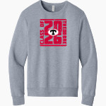 THEODORE HIGH SCHOOL BOBCATS <span class="pdp-name-mascot">THEODORE BOBCATS</span> BELLA+CANVAS Unisex Sponge Fleece Classic Crewneck Sweatshirt Front Thumbnail