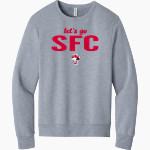 SFC Eagles BELLA+CANVAS Unisex Sponge Fleece Classic Crewneck Sweatshirt Front Thumbnail