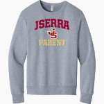 JSERRA CATHOLIC HIGH SCHOOL LIONS <span class="pdp-name-mascot">J SERRA LIONS</span> BELLA+CANVAS Unisex Sponge Fleece Classic Crewneck Sweatshirt Front Thumbnail