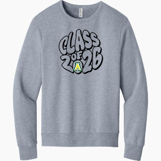 BELLA+CANVAS Unisex Sponge Fleece Classic Crewneck Sweatshirt