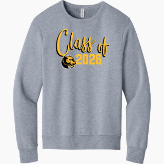 BELLA+CANVAS Unisex Sponge Fleece Classic Crewneck Sweatshirt