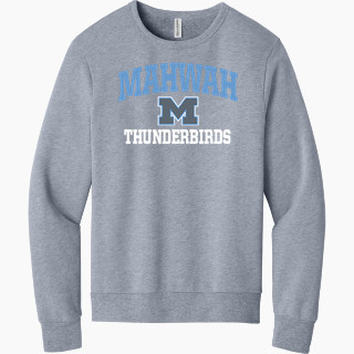 BELLA+CANVAS Unisex Sponge Fleece Classic Crewneck Sweatshirt