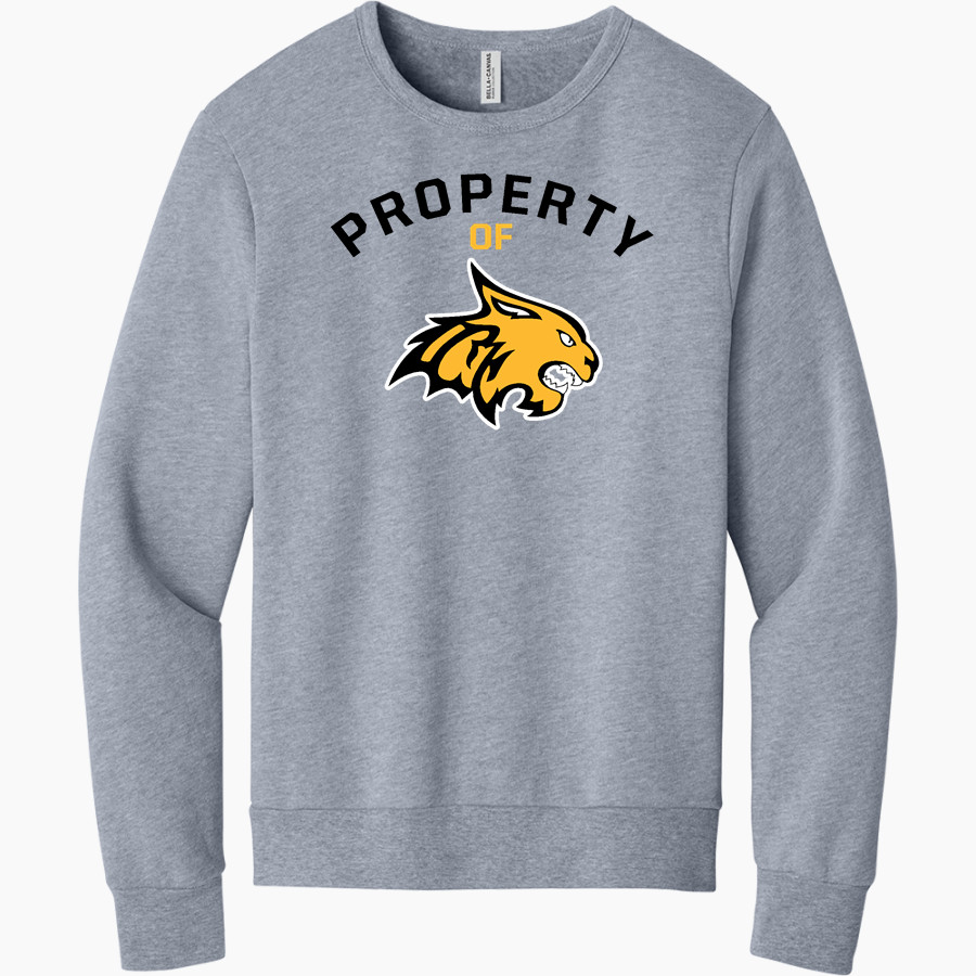 RIO HONDO HIGH SCHOOL BOBCATS <span class="pdp-name-mascot">RIO HONDO BOBCATS</span> BELLA+CANVAS Unisex Sponge Fleece Classic Crewneck Sweatshirt