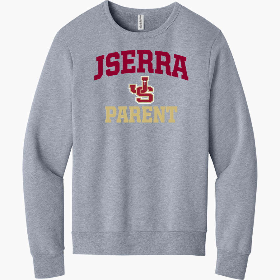 JSERRA CATHOLIC HIGH SCHOOL LIONS <span class="pdp-name-mascot">J SERRA LIONS</span> BELLA+CANVAS Unisex Sponge Fleece Classic Crewneck Sweatshirt