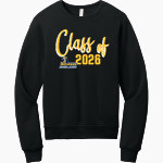 Neumann Knights <span class="pdp-name-mascot">NEUMANN UNIVERSITY KNIGHTS</span> BELLA+CANVAS Unisex Sponge Fleece Classic Crewneck Sweatshirt Front Thumbnail