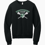 Pentucket Youth Lacrosse Pentucket <span class="pdp-name-mascot">Pentucket Youth Lacrosse</span> BELLA+CANVAS Unisex Sponge Fleece Classic Crewneck Sweatshirt Front Thumbnail
