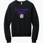 Ben Davis Giants BELLA+CANVAS Unisex Sponge Fleece Classic Crewneck Sweatshirt Front Thumbnail