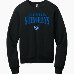 Gulf Stream Stingrays BELLA+CANVAS Unisex Sponge Fleece Classic Crewneck Sweatshirt Front Thumbnail
