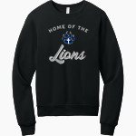 Wickenburg Lions BELLA+CANVAS Unisex Sponge Fleece Classic Crewneck Sweatshirt Front Thumbnail