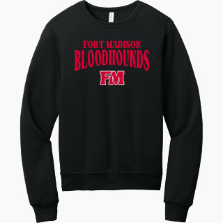 BELLA+CANVAS Unisex Sponge Fleece Classic Crewneck Sweatshirt