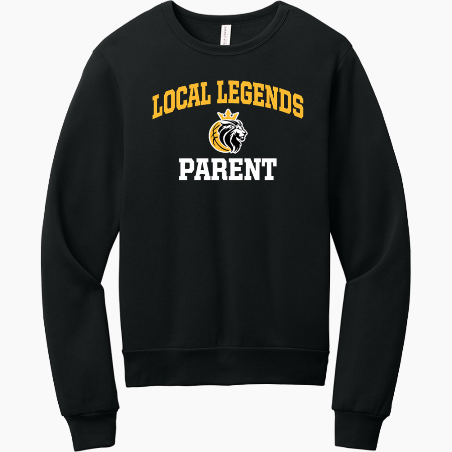 Local Legends Local Legends <span class="pdp-name-mascot">Local Legends</span> BELLA+CANVAS Unisex Sponge Fleece Classic Crewneck Sweatshirt