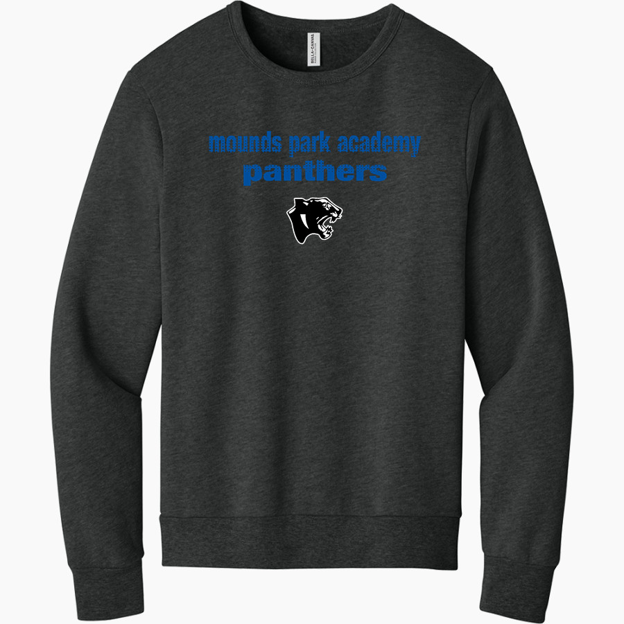 Mounds Park Academy Panthers BELLA+CANVAS Unisex Sponge Fleece Classic Crewneck Sweatshirt
