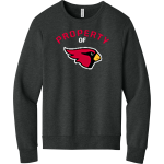 Annandale Cardinals <span class="pdp-name-mascot">Annandale Schools Cardinals</span> BELLA+CANVAS Unisex Sponge Fleece Classic Crewneck Sweatshirt Front Thumbnail