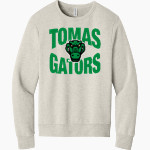 Tomas Gators BELLA+CANVAS Unisex Sponge Fleece Classic Crewneck Sweatshirt Front Thumbnail