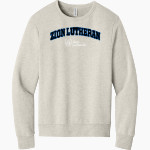 Zion Lutheran School Panthers BELLA+CANVAS Unisex Sponge Fleece Classic Crewneck Sweatshirt Front Thumbnail
