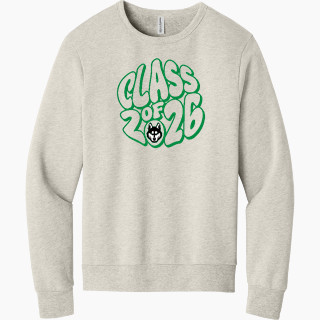 BELLA+CANVAS Unisex Sponge Fleece Classic Crewneck Sweatshirt