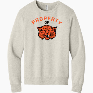 BELLA+CANVAS Unisex Sponge Fleece Classic Crewneck Sweatshirt