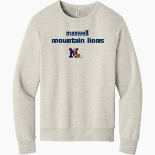 BELLA+CANVAS Unisex Sponge Fleece Classic Crewneck Sweatshirt