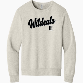 BELLA+CANVAS Unisex Sponge Fleece Classic Crewneck Sweatshirt