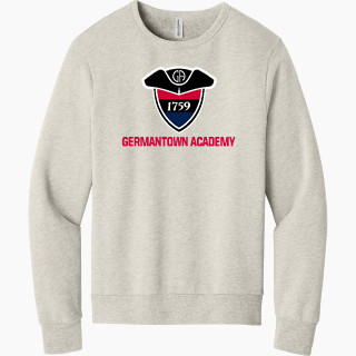 BELLA+CANVAS Unisex Sponge Fleece Classic Crewneck Sweatshirt